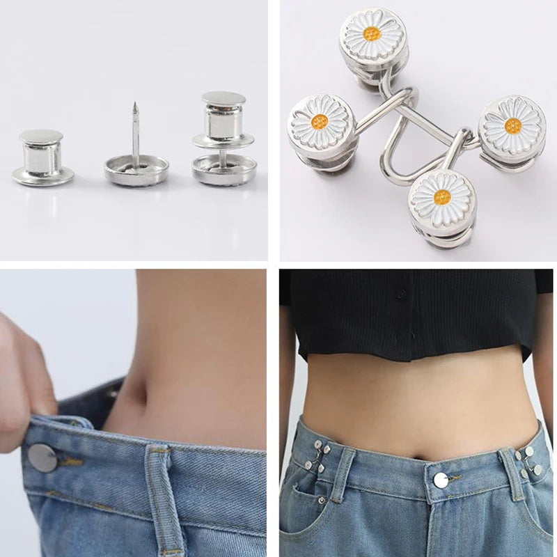 2pcs Tightening Adjustables Waist Brooches