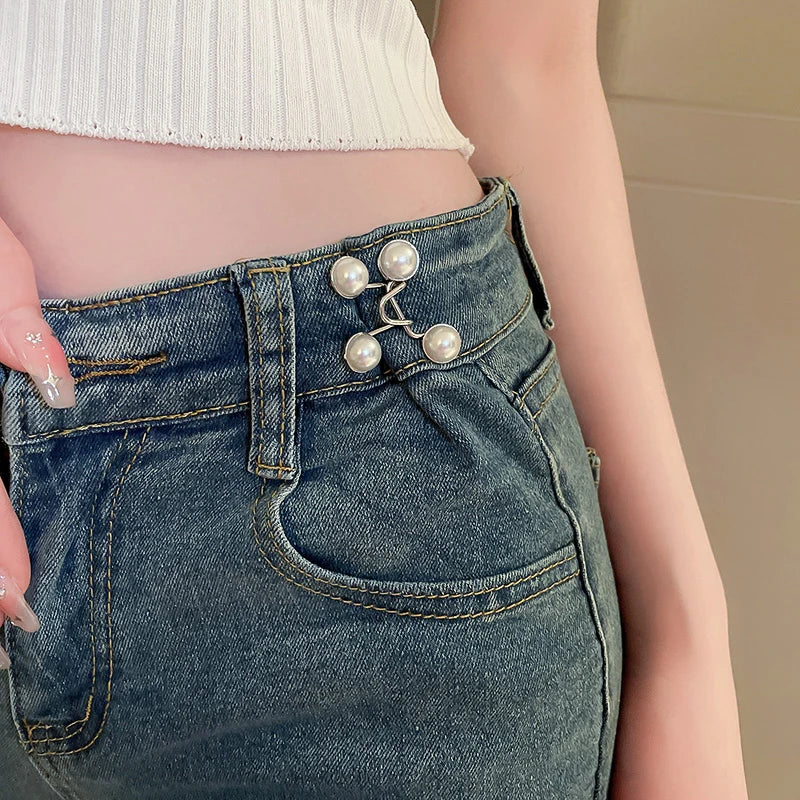 2pcs Tightening Adjustables Waist Brooches