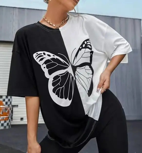 T Shirt Oversized Short Sleeve