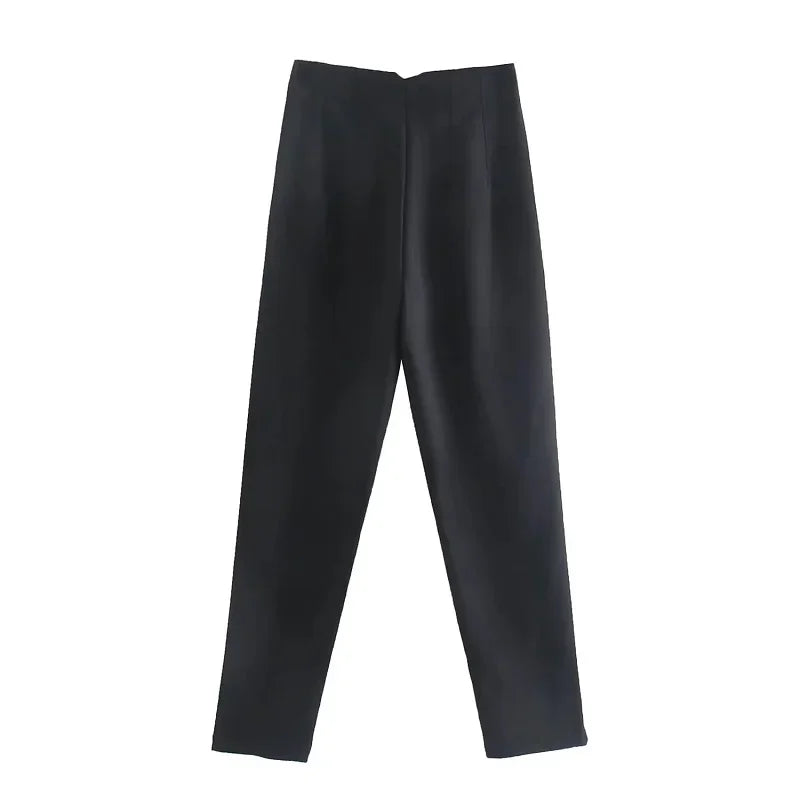 High Waist Pencil Trousers