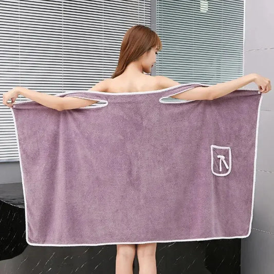 Wearable Bath Towels