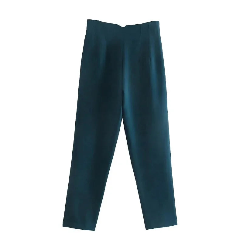 High Waist Pencil Trousers