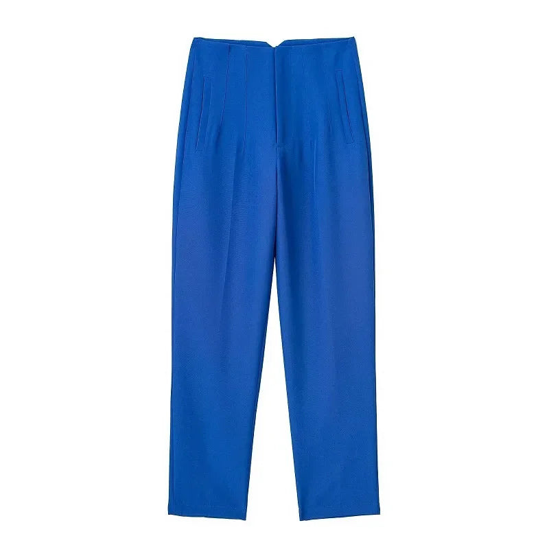 High Waist Pencil Trousers