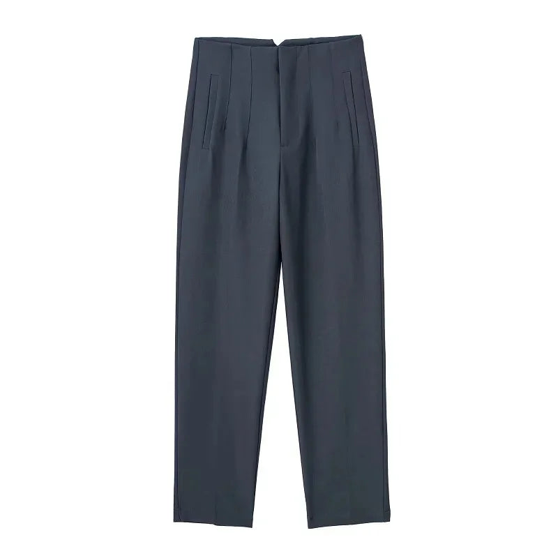 High Waist Pencil Trousers