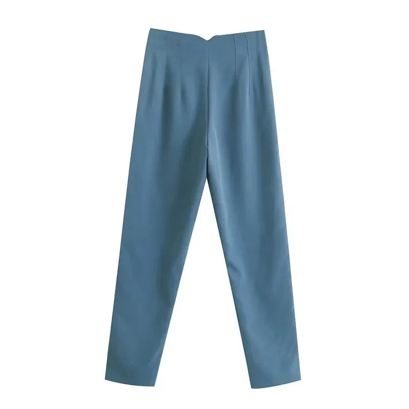 High Waist Pencil Trousers