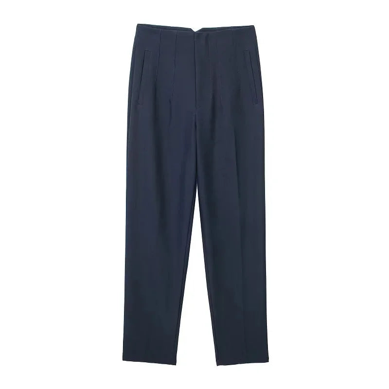 High Waist Pencil Trousers